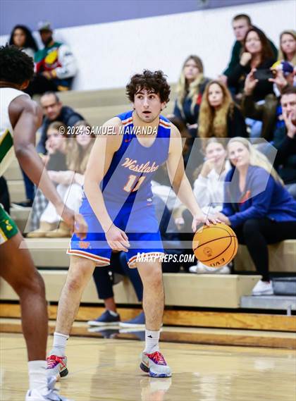 Thumbnail 3 in Westlake vs Long Beach Poly (St. Francis Holiday Hoopfest Tournament Final) photogallery.