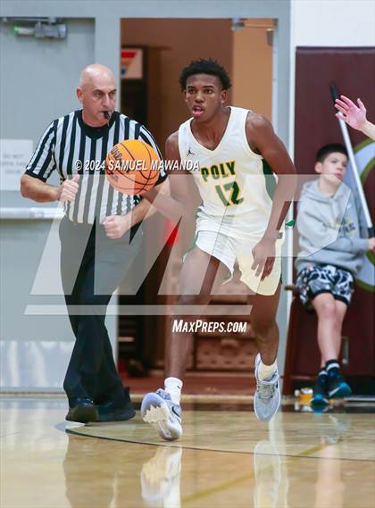 Thumbnail 3 in Westlake vs Long Beach Poly (St. Francis Holiday Hoopfest Tournament Final) photogallery.