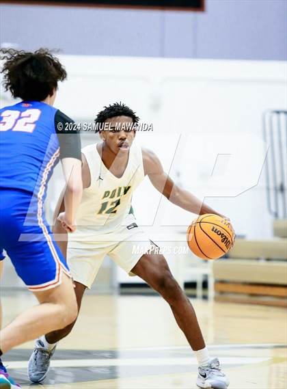 Thumbnail 2 in Westlake vs Long Beach Poly (St. Francis Holiday Hoopfest Tournament Final) photogallery.