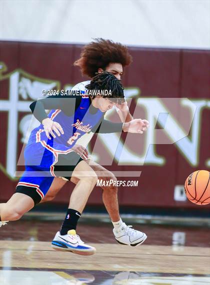 Thumbnail 1 in Westlake vs Long Beach Poly (St. Francis Holiday Hoopfest Tournament Final) photogallery.