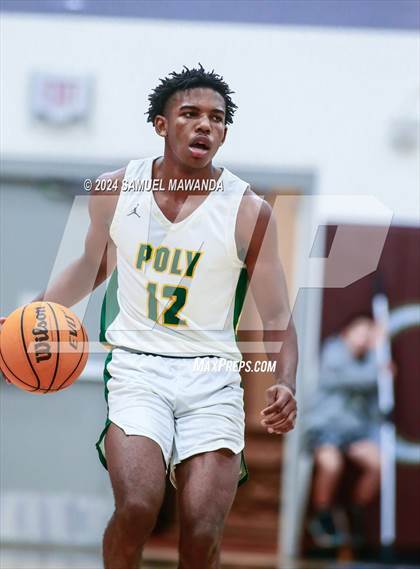 Thumbnail 3 in Westlake vs Long Beach Poly (St. Francis Holiday Hoopfest Tournament Final) photogallery.