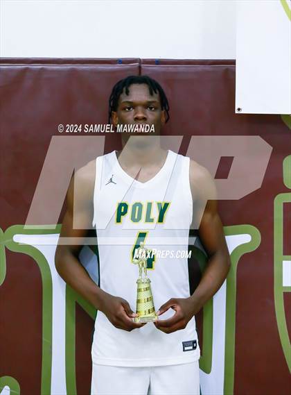Thumbnail 2 in Westlake vs Long Beach Poly (St. Francis Holiday Hoopfest Tournament Final) photogallery.