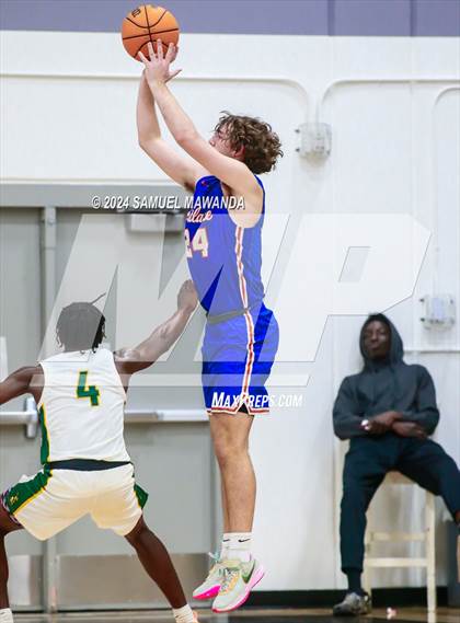 Thumbnail 2 in Westlake vs Long Beach Poly (St. Francis Holiday Hoopfest Tournament Final) photogallery.
