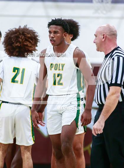 Thumbnail 2 in Westlake vs Long Beach Poly (St. Francis Holiday Hoopfest Tournament Final) photogallery.