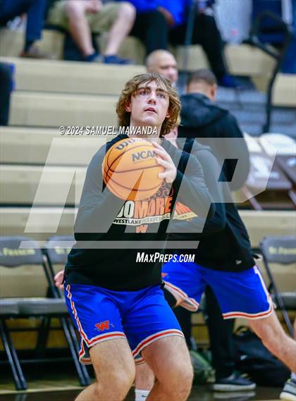 Thumbnail 3 in Westlake vs Long Beach Poly (St. Francis Holiday Hoopfest Tournament Final) photogallery.