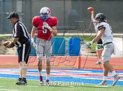 Thumbnail 2 in Westlake vs. Cedar Park (Scrimmage) photogallery.
