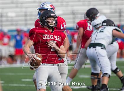 Thumbnail 2 in Westlake vs. Cedar Park (Scrimmage) photogallery.
