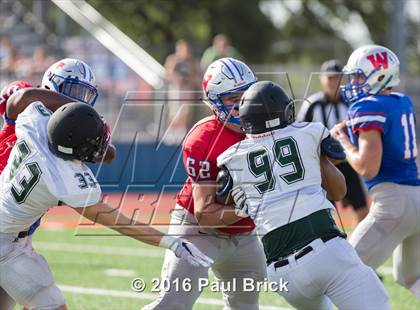 Thumbnail 2 in Westlake vs. Cedar Park (Scrimmage) photogallery.