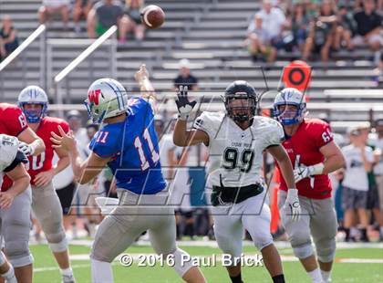 Thumbnail 2 in Westlake vs. Cedar Park (Scrimmage) photogallery.