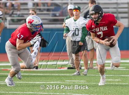 Thumbnail 2 in Westlake vs. Cedar Park (Scrimmage) photogallery.