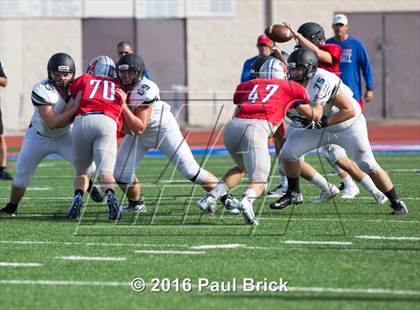 Thumbnail 2 in Westlake vs. Cedar Park (Scrimmage) photogallery.