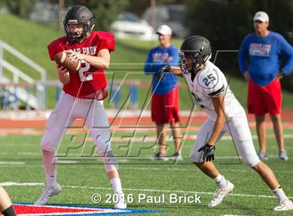 Thumbnail 3 in Westlake vs. Cedar Park (Scrimmage) photogallery.