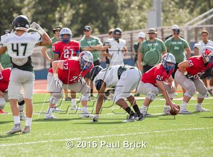 Thumbnail 3 in Westlake vs. Cedar Park (Scrimmage) photogallery.