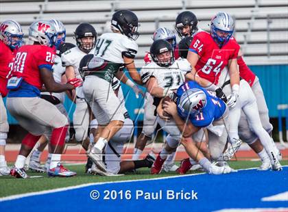 Thumbnail 3 in Westlake vs. Cedar Park (Scrimmage) photogallery.