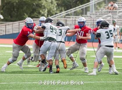 Thumbnail 1 in Westlake vs. Cedar Park (Scrimmage) photogallery.