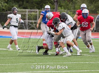 Thumbnail 3 in Westlake vs. Cedar Park (Scrimmage) photogallery.