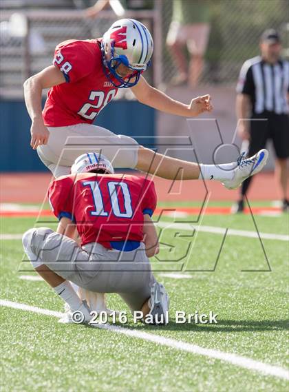 Thumbnail 2 in Westlake vs. Cedar Park (Scrimmage) photogallery.