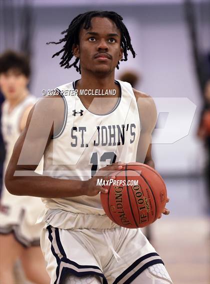 Thumbnail 3 in Cambridge Rindge & Latin vs St. John's Prep (MIAA Division 1 Preliminary Round) photogallery.