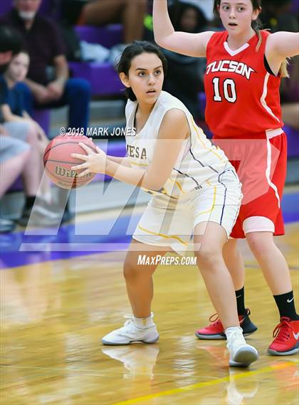 Thumbnail 2 in Mesa vs. Tucson High Magnet School photogallery.