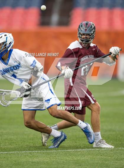 Thumbnail 1 in Dawson School vs. Cheyenne Mountain (2018 CHSAA 4A State Championship) photogallery.
