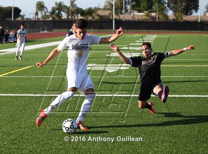 Thumbnail 1 in Godinez vs Valencia (CIF SS Regional Final) photogallery.
