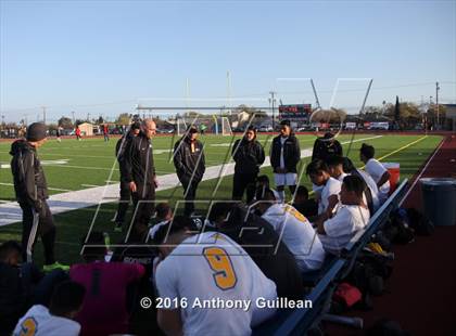 Thumbnail 1 in Godinez vs Valencia (CIF SS Regional Final) photogallery.