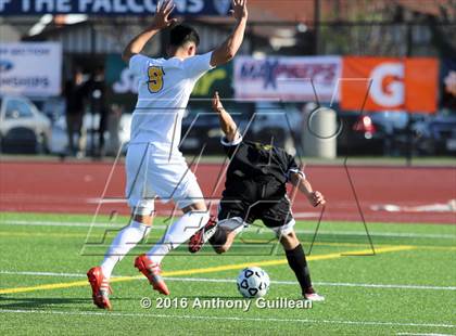 Thumbnail 1 in Godinez vs Valencia (CIF SS Regional Final) photogallery.
