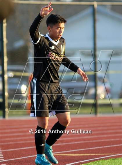 Thumbnail 1 in Godinez vs Valencia (CIF SS Regional Final) photogallery.