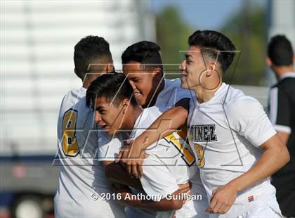 Thumbnail 3 in Godinez vs Valencia (CIF SS Regional Final) photogallery.