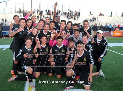 Thumbnail 2 in Godinez vs Valencia (CIF SS Regional Final) photogallery.