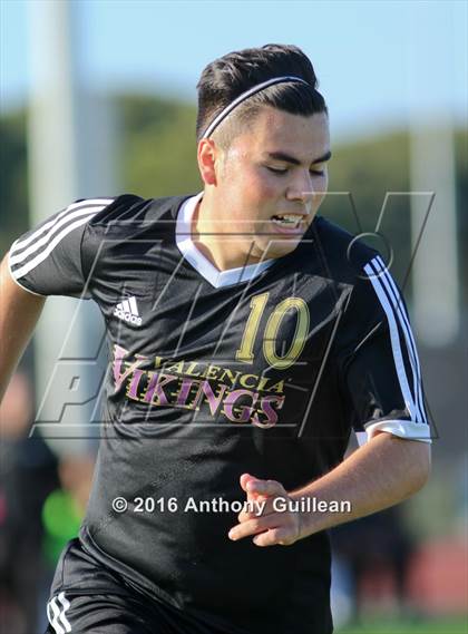Thumbnail 1 in Godinez vs Valencia (CIF SS Regional Final) photogallery.