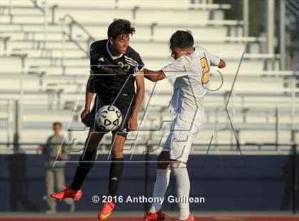 Thumbnail 1 in Godinez vs Valencia (CIF SS Regional Final) photogallery.