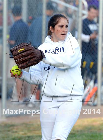 Thumbnail 1 in Redwood vs. Marin Catholic (MCAL Final) photogallery.