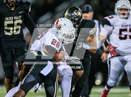 Thumbnail 1 in Golden Valley vs. Bishop Diego (CIFSS Div 6 Final) photogallery.