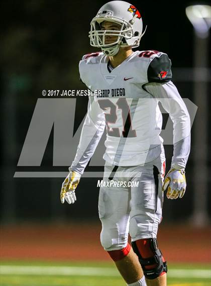 Thumbnail 3 in Golden Valley vs. Bishop Diego (CIFSS Div 6 Final) photogallery.