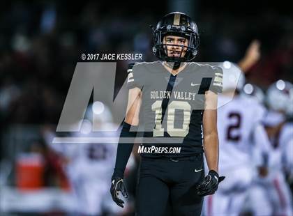 Thumbnail 2 in Golden Valley vs. Bishop Diego (CIFSS Div 6 Final) photogallery.