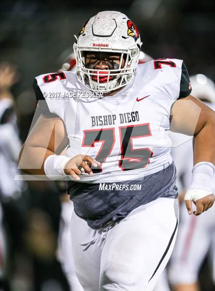 Thumbnail 3 in Golden Valley vs. Bishop Diego (CIFSS Div 6 Final) photogallery.