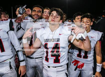 Thumbnail 2 in Golden Valley vs. Bishop Diego (CIFSS Div 6 Final) photogallery.