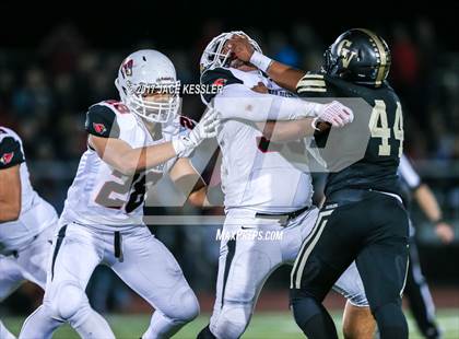 Thumbnail 3 in Golden Valley vs. Bishop Diego (CIFSS Div 6 Final) photogallery.