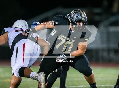 Thumbnail 1 in Golden Valley vs. Bishop Diego (CIFSS Div 6 Final) photogallery.