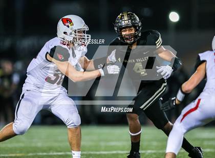 Thumbnail 3 in Golden Valley vs. Bishop Diego (CIFSS Div 6 Final) photogallery.