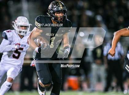 Thumbnail 3 in Golden Valley vs. Bishop Diego (CIFSS Div 6 Final) photogallery.
