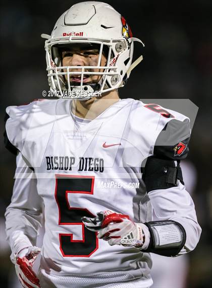 Thumbnail 2 in Golden Valley vs. Bishop Diego (CIFSS Div 6 Final) photogallery.