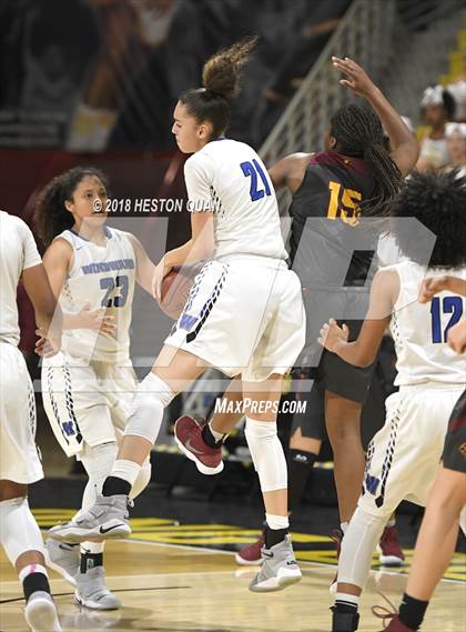 Thumbnail 1 in Clovis West vs Windward (CIF State Southern Regional Open Final) photogallery.