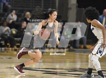 Thumbnail 2 in Clovis West vs Windward (CIF State Southern Regional Open Final) photogallery.