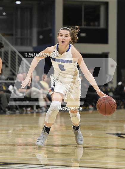 Thumbnail 2 in Clovis West vs Windward (CIF State Southern Regional Open Final) photogallery.