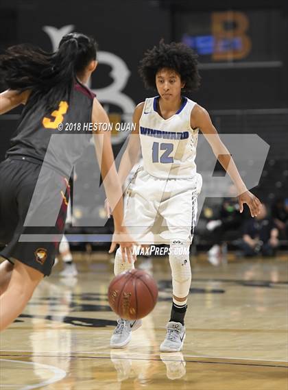 Thumbnail 1 in Clovis West vs Windward (CIF State Southern Regional Open Final) photogallery.