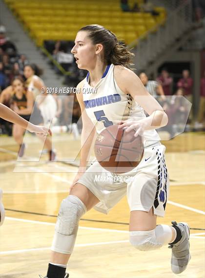 Thumbnail 2 in Clovis West vs Windward (CIF State Southern Regional Open Final) photogallery.
