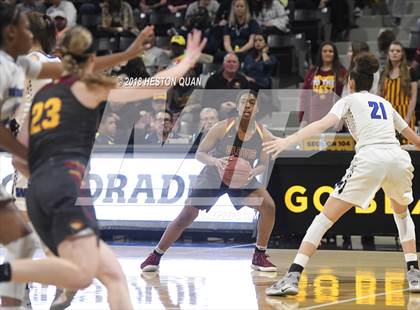Thumbnail 2 in Clovis West vs Windward (CIF State Southern Regional Open Final) photogallery.