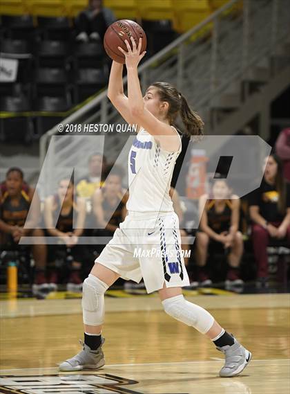 Thumbnail 3 in Clovis West vs Windward (CIF State Southern Regional Open Final) photogallery.